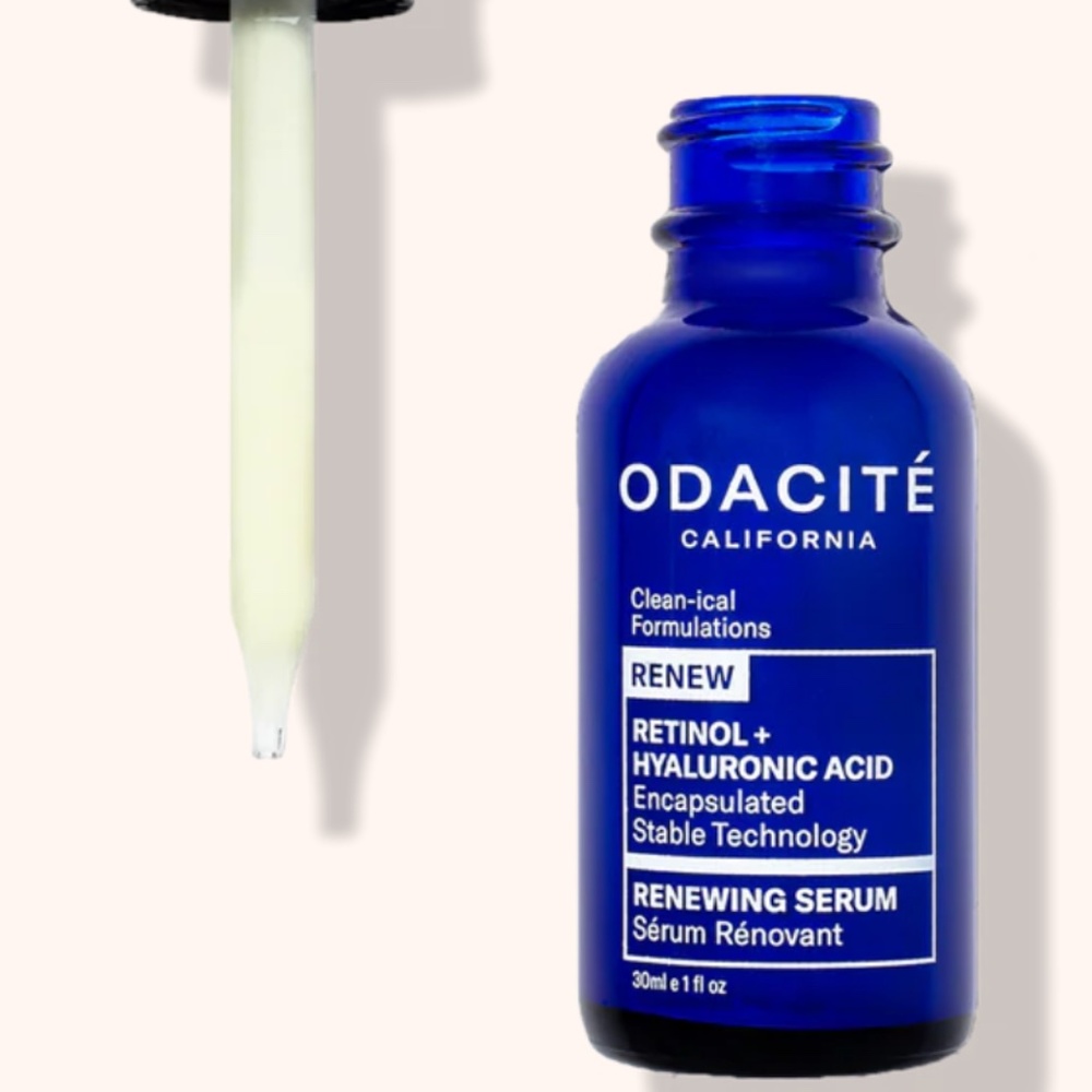 ODACITE California Renewing Serum  Retinol + Hyaluronic Acid